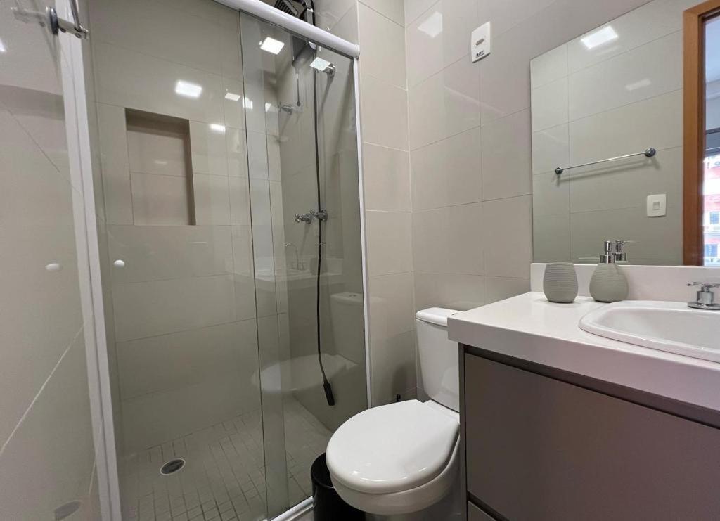 Ferienwohnung Flat Vista Mar Em Santos Exterior foto