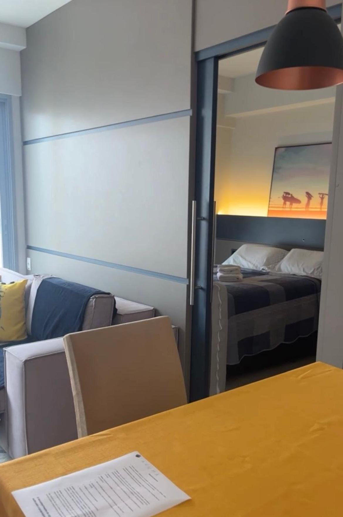 Ferienwohnung Flat Vista Mar Em Santos Exterior foto